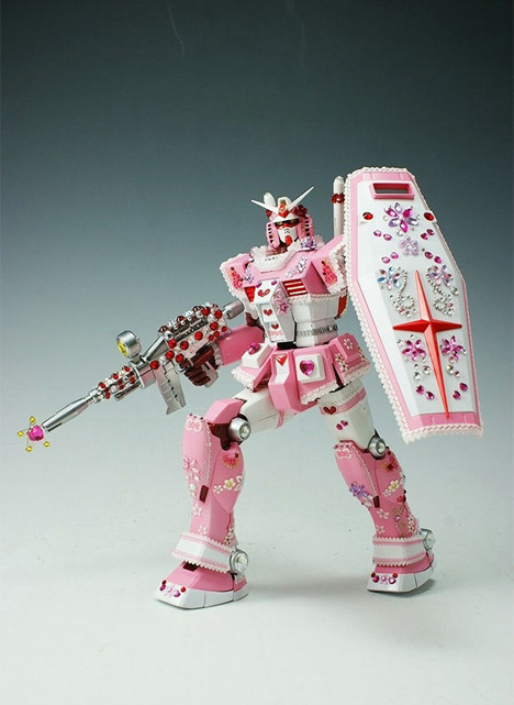 Deco-Gundam figure -- 