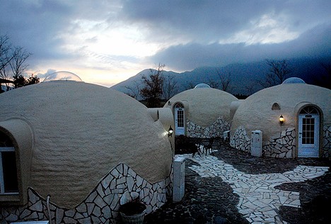 Styrofoam dome house