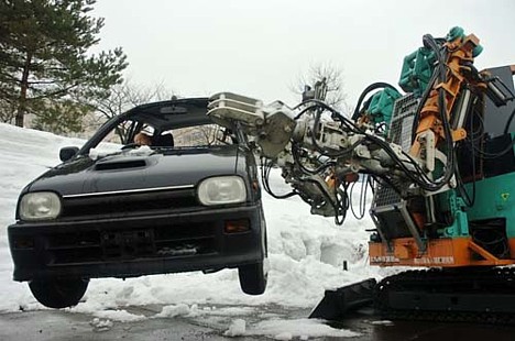 T-52 Enryu, the snow rescue robot