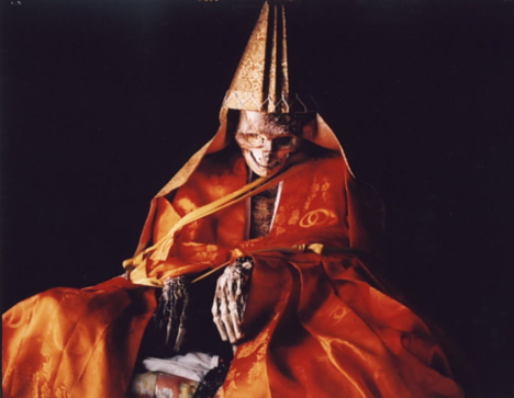 Self-mummified monk