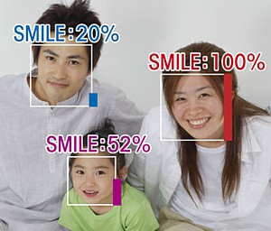 OKAO Vision real-time smile measurement technology --