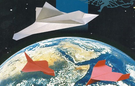 Origami spaceplane -- 