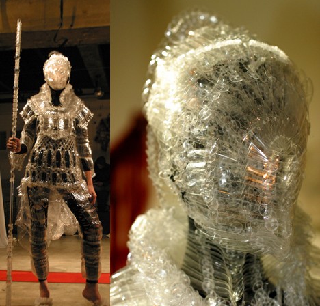 PET bottle armor -- 