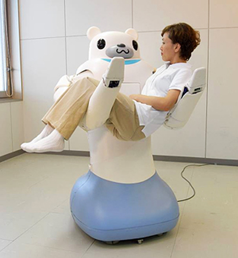 RIBA, Robot for Interactive Body Assistance -- 