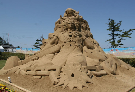 World Sand Sculpture Festival 2009, Japan -- 