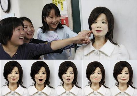 Saya humanoid robot teacher -- 