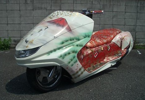 Japanese custom scooter -- 