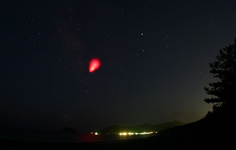 Space fireworks -- 