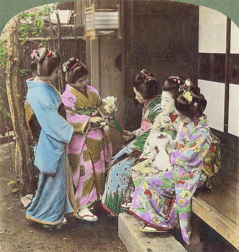 Animated stereoview of old Japan -- 