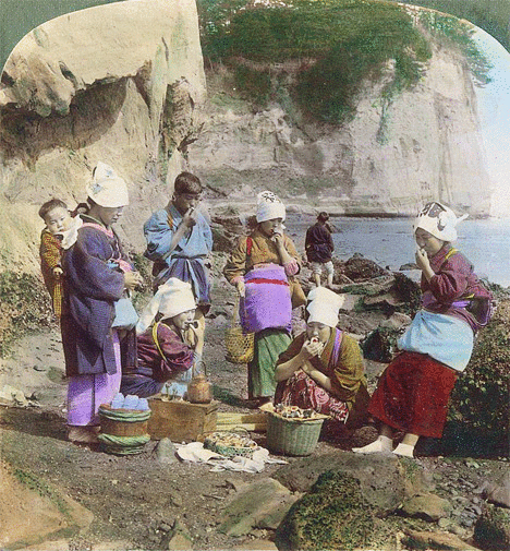 Animated stereoview of old Japan  -- 