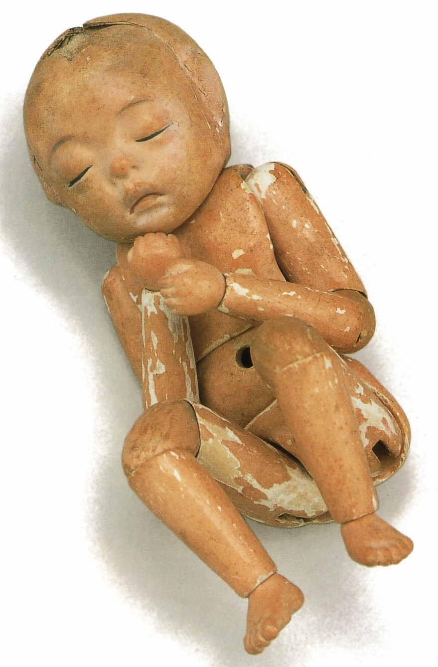 Modelo anatómico de un neonato