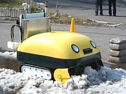 Yuki-taro autonomous snow plow